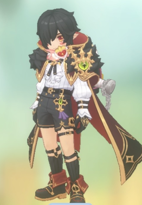 キャラクター装備画面